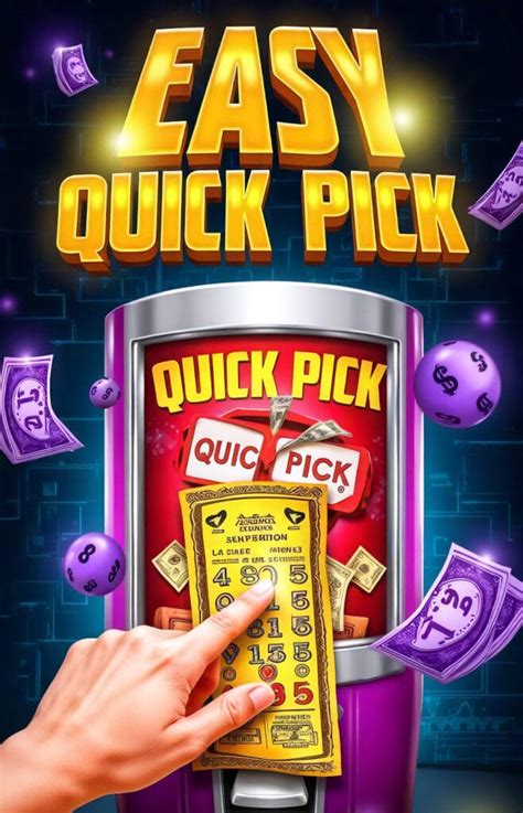 Random Lottery Quick Pick Generator .